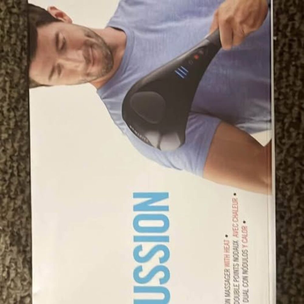New in Box - Twin Percussion Pro Homedics Massager